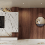 ST-001 Aluminum-Wood Concealed Hinged Door - Image 2