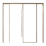 Bayview Series Ultra-Narrow One-Door Two-Purpose Shower Enclosure
