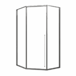 Wanjiadeng Huo Series Side Sliding Door Shower Enclosure