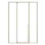 Aegean Series Exposed Rotary Shower Enclosure