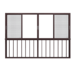 Yadea Series Three-Track Sliding Windows