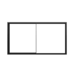 Bayview ultra-narrow concealed sliding door