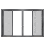 Triumph II Three-Track Sliding Door